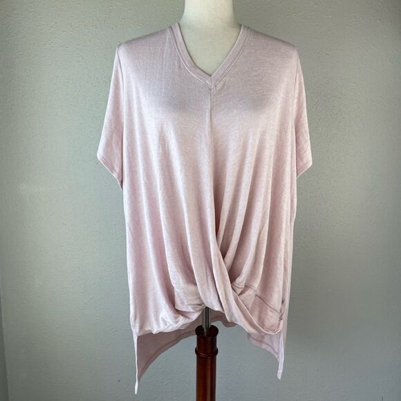 NWOT Calvin Klein Performance V-Neck Top Size 3X - Picture 1 of 8